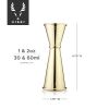 Belmont Large Makoto Jigger in Gold ViskiÂ®