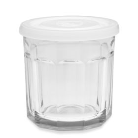 Working Glass 14 oz with Lid (set of 4)