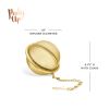 Small Tea Infuser Ball in Gold by Pinky UpÂ®