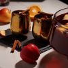 Gold Stemless Wine Glasses by ViskiÂ®