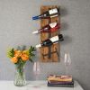 Metal and Wood Wine Rack by TwineÂ®