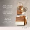 Marble & Acacia Coaster Set by TwineÂ®
