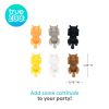 Paws Offâ„¢ Cat Glass Markers (Set of 6) by TrueZoo