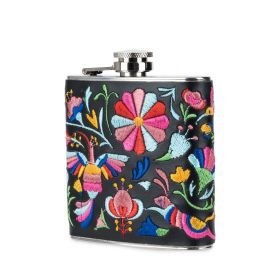 Embroidered Flask BlushÂ®