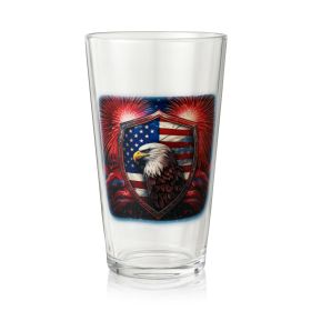 Eagle & Crest Pint Glass by True
