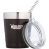 12 oz Black Cruiser Tumbler Healthy Human