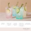 Shatterproof Embossed Tumbler Set of 4 by Twine LivingÂ®