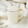 Annetteâ„¢ Knit Ceramic Tea Mug & Infuser by Pinky UpÂ®