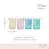 Shatterproof Embossed Tumbler Set of 4 by Twine LivingÂ®