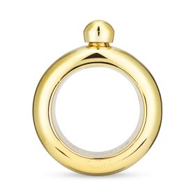 Gold 3 Oz Bangle Flask by BlushÂ®