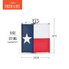 Texas Flag Flask Foster & Ryeâ„¢
