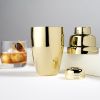 Belmont Heavyweight Cocktail Shaker in Gold ViskiÂ®
