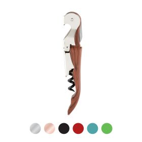 Truetapâ„¢: Riveted Wood Double Hinge Corkscrew