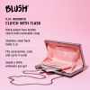 V.I.P. Black Incognito Clutch Flask BlushÂ®