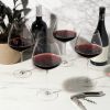 Reserve Inez Crystal Burgundy Glasses ViskiÂ®