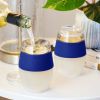 Wine FREEZEâ„¢ Cooling Cups in Blue (set of 2) and lids by HOS