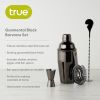 Gunmetal Black Barware Set by TrueÂ®