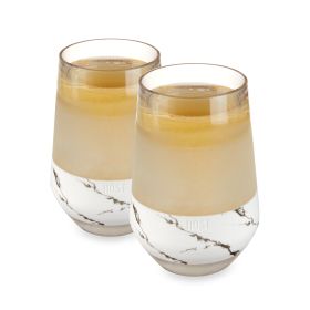 Wine FREEZEâ„¢ XL in Marble (set of 2) by HOSTÂ®