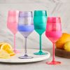 Wine FREEZE Stemmed  in Tinted Set (set of 4) by HOSTÂ®