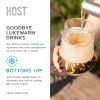 Wine FREEZEâ„¢ XL Cup in Tortoise by HOSTÂ®