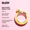 Gold 3 Oz Bangle Flask by BlushÂ®