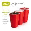 16 oz Red Party Cups, 50 pack by True
