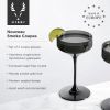 Reserve Nouveau Crystal Coupes in Smoke ViskiÂ®