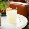 Belmont Stainless Steel Lowball Straws in Gold ViskiÂ®