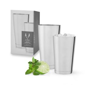 2-Piece Harrison Shaker Tin Set in Stainless Steel ViskiÂ®