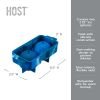 Sphere Ice Balls (2 ct) in Blue Marble by HOSTÂ®