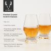Raye Crystal Footed Scotch Glasses ViskiÂ®