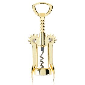 Gold Winged Corkscrew by ViskiÂ®