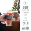 Beer FREEZEâ„¢ in (set of 4-2 Black + 2 Gray) in SIOC Pkg by H