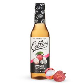 12.7 oz. Lychee Syrup by Collins