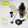 Gunmetal Black Barware Set by TrueÂ®
