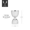 Stainless Steel Canterbury Jigger by ViskiÂ®