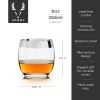 Irving Crystal Chrome-Rim Tumblers ViskiÂ®