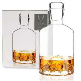 Mountain Crystal Liquor Decanter ViskiÂ®