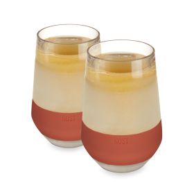 Wine FREEZEâ„¢ XL in Terra Cotta (set of 2) by HOSTÂ®