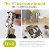 Silver Perforated Cheese Knife by True