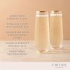 Starlight Stemless Champagne Flute Set TwineÂ®