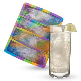Hydration Ice Cube Tray in Colored Marble by HOSTÂ®