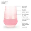 Wine FREEZEâ„¢ XL (set of 2) in Blush Tint by HOSTÂ®