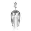 6 oz. Aluminum Metal Ice Scoop