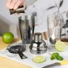 Gunmetal Black Barware Set by TrueÂ®