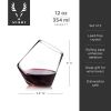 Rolling Crystal Wine Glasses ViskiÂ®