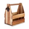 Acacia Wood Beer Caddy by Foster & Ryeâ„¢