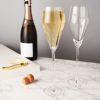 Angled Crystal Prosecco Glasses by ViskiÂ®