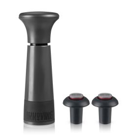 Vacuum Pump Wine Saver in Graphite by Innovineâ„¢