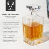 Admiralâ„¢ 3-Piece Decanter & Tumbler Set by ViskiÂ®